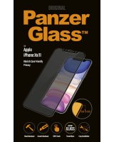  PanzerGlass P2665 Apple, iPhone Xr/11, Tempered glass, Black, Case friendly with Privacy filter 