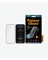  PanzerGlass - For iPhone 12/12 Pro, Glass, Black, Clear Screen Protector, 6.1 