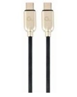  Gembird 60 W Type-C Power Delivery (PD) charging and data cable CC-USB2PD60-CMCM-1M 1 m, Black, USB Type-C, USB Type-C 