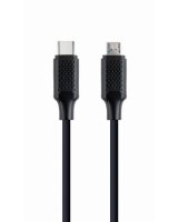  Gembird USB Type-C to micro-USB charging&data cable CC-USB2-CMMBM-1.5M 1.5 m, Black, USB Type-C, USB micro-B 