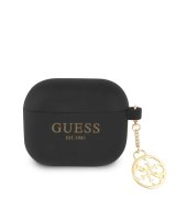  Guess - Guess 4G Charm Silicone Case for AirPods 3 Black 