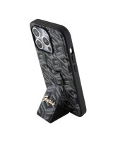  Guess Apple Guess PU Grip Stand G Cube Case for iPhone 15 Pro Black 