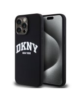  DKNY Apple DKNY Liquid Silicone Arch Logo MagSafe Case for iPhone 14 Pro Max Black 