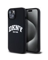  DKNY Apple DKNY Liquid Silicone Arch Logo MagSafe Case for iPhone 15 Black 