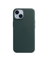  Apple - MPP53FE/A Apple Leather Magsafe Cover for iPhone 14 Forest Green 