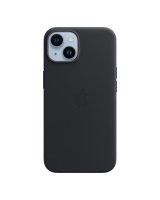  Apple - MPP43FE/A Apple Leather Magsafe Cover for iPhone 14 Midnight 