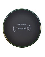  Evelatus Universal Wireless Charger EWC02 Black 