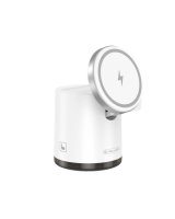  Jellico W22 4in1 Wireless charger Magsafe 15W iPhone + 3W Apple Watch + Airpods + Lamp White 