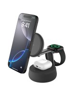  Belkin UltraCharge Pro 25w Qi2 3in1 Magnetic Charger Charcoal 