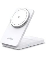  Ugreen Wireless Charger 2in1,20W,Qi2 45057 iPhone, AirPods White 