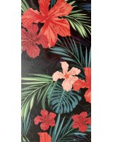  Evelatus Universal Red Flowers Along With Ferns Colorful Film for Cutter 
