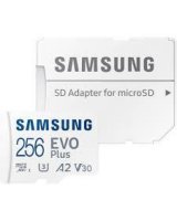  Samsung MEMORY MICRO SDXC EVO+ 256GB/V30 W/A MB-MC256SA/EU 