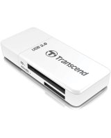  Transcend MEMORY READER FLASH USB3.1/WHITE TS-RDF5W 