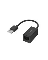  Hama Hama 00200324 Network Adapter, USB Plug - LAN/Ethernet Socket, Fast Ethernet 