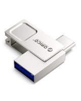  Orico Orico U301 32GB USB-A USB-C USB 3.2 Gen 1 Pendrive - Silver 