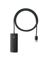  Baseus Baseus Lite Series HUB adapter USB-A to 4xUSB-A 3.0 5Gb / s black (WKQX030101) 