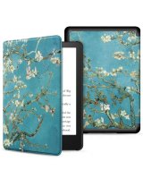  Tech-Protect Tech-Protect SmartCase for Kindle 11'' 2022 - Blue with Sakura Flowers 