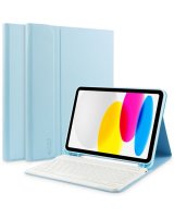  Tech-Protect Tech-Protect SC Pen + Keyboard case with keyboard for iPad 10.9'' 2022 - light blue 