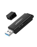  Ugreen UGREEN CM104 SD/microSD USB 3.0 memory card reader (black) 