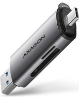  Axagon AXAGON CRE-SAC External USB 3.2 Gen1 Type-C+Type-A 2-slot SD/microSD 