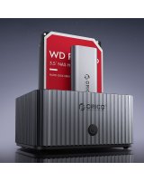  Orico Orico IT28E-C 2-Disk Docking Station with M.2 NVME 2.5''/3.5 HDD/2.5'' SSD Clone Function - Gray 