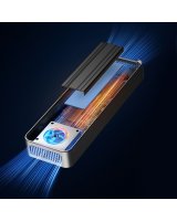  Orico Orico OUM2-G20 M.2 NVME USB-C 3.2 20Gb/s Disk Drive - Silver 