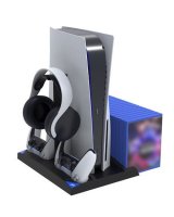  - iPega P5013 Charger and Cooling Station for PS5 and PS5 Controller Black 