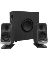  KLIPSCH Klipsch ProMedia Lumina 2.1 Gaming Audio System with Subwoofer and LED Lighting Effects Built-in, Black 