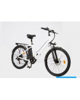  iLike - Electric bike BK1, 36V, 10AH, 26 collas, 350W, 25Km/h, IP54 White 