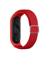  iLike Mi Band 3/4/5/6 Braided Fabric Strap Red 
