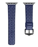  Dux Ducis trap Leather Watch 7 Band 7/6/5/4/3/2 / SE (45/44 / 42mm) Wristband Bracelet Genuine Leather Bracelet Blue 