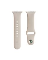  Evelatus Apple Watch 42/44/45mm Silicone Loop Watch Straps (S/M 110mm) Pink Sand 