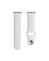  Evelatus Universal Apple Watch 42/44/45mm Silicone Loop (S/M 110mm) White 