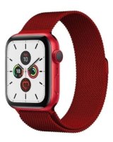  iLike Apple Magnetic Strap Watch 7 7/8 41mm Magnetic Band Bracelet Bracelet Red 