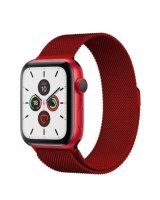  iLike Magnetic Strap Watch 7 45mm Magnetic Wristband Bracelet Bangle Red 