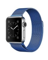  iLike Apple Magnetic Strap Watch 7 45mm Magnetic Band Bracelet Blue 