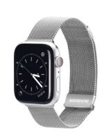  Dux Ducis Apple Strap Watch Band Ultra / 8/7/6/5/4/3/2 / SE (49/45/44 / 42mm) Magnetic Silver 