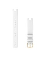  Garmin Lily Leather Watch Strap 14 mm White 