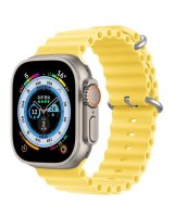  Dux Ducis Strap Watch Strap 8 / 7 / 6 / 5 / 4 / 3 / 2 / SE (41 / 40 / 38mm) Silicone Band Bracelet Yellow 