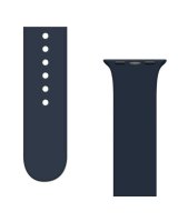  iLike Strap APS Silicone Watch Band 8/7/6/5/4/3/2 / SE (41/40 / 38mm) Strap Watchband Dark Blue 