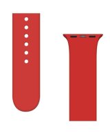  iLike Strap APS Silicone Watch Band 8/7/6/5/4/3/2 / SE (41/40 / 38mm) Strap Watchband Red 