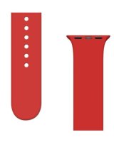  iLike Strap APS Silicone Watch Band Ultra / 8/7/6/5/4/3/2 / SE (45/44 / 42mm) Strap Watchband Red 
