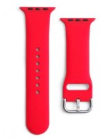  iLike Strap APS Silicone Watch Band 8/7/6/5/4/3/2 / SE (41/40 / 38mm) Strap Watchband Red 
