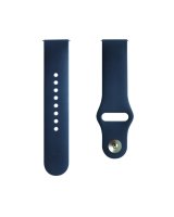  Evelatus 22mm Silicone Loop Watch Straps (130mm M/L) Blue 