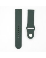  Connect 22mm Silicone Loop Watch Strap (S/M 110mm) Olive 