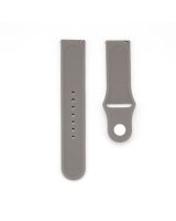  Connect 20mm Silicone Loop Watch Strap (S/M 110mm) Gray 