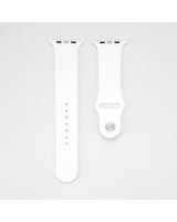  Connect Watch 38/40/41mm Silicone Loop Watch Strap (110mm S/M) White 