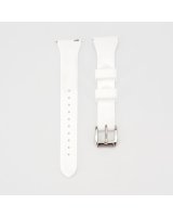  Connect 20mm T-buckle Silicone Loop Watch Strap (130mm M/L) White 