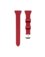  Connect 20mm T-buckle Silicone Loop Watch Strap (130mm M/L) Plum 