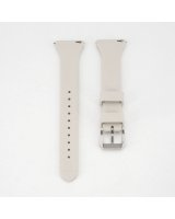  Connect 22mm T-buckle Silicone Loop Watch Strap (130mm M/L) Silver 